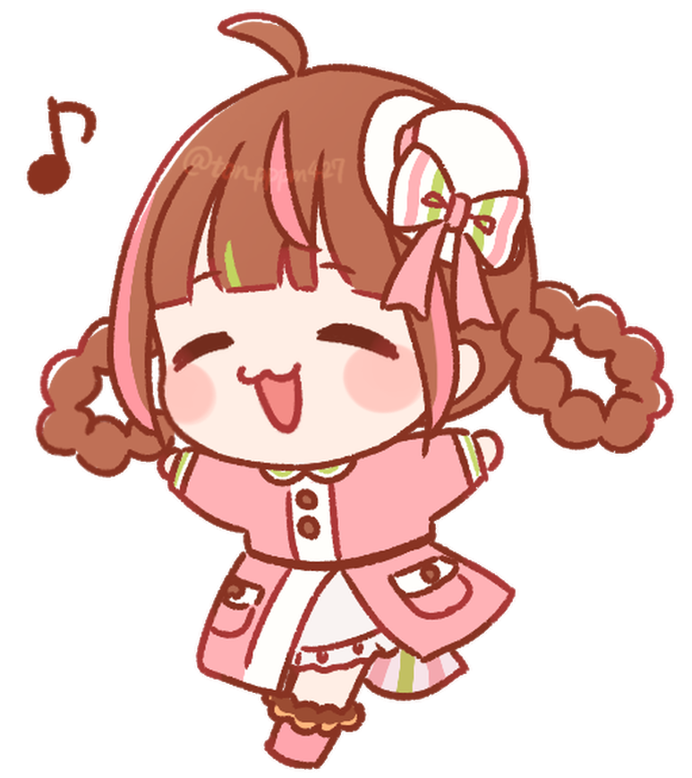 ルンルンで走っているとん